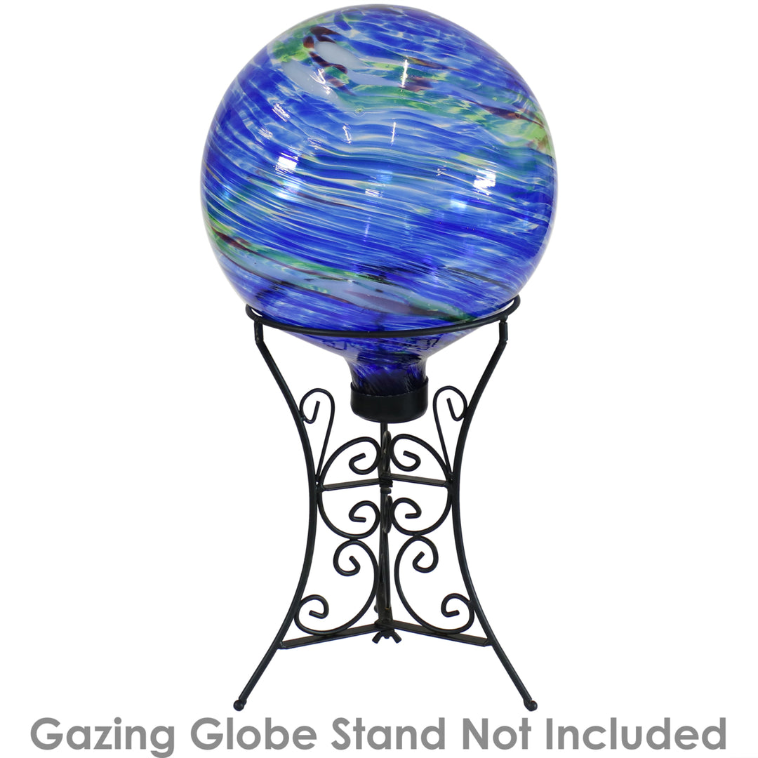 Sunnydaze Northern Lights Glass Gazing Globe - 10 in Image 6