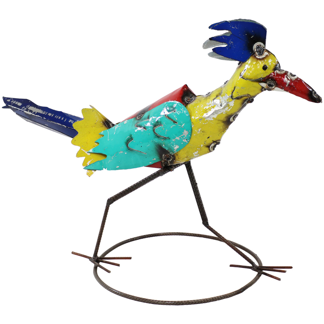 Sunnydaze Ace the Roadrunner Indoor/Outdoor Metal Yard Art Statue - 12 in Image 7