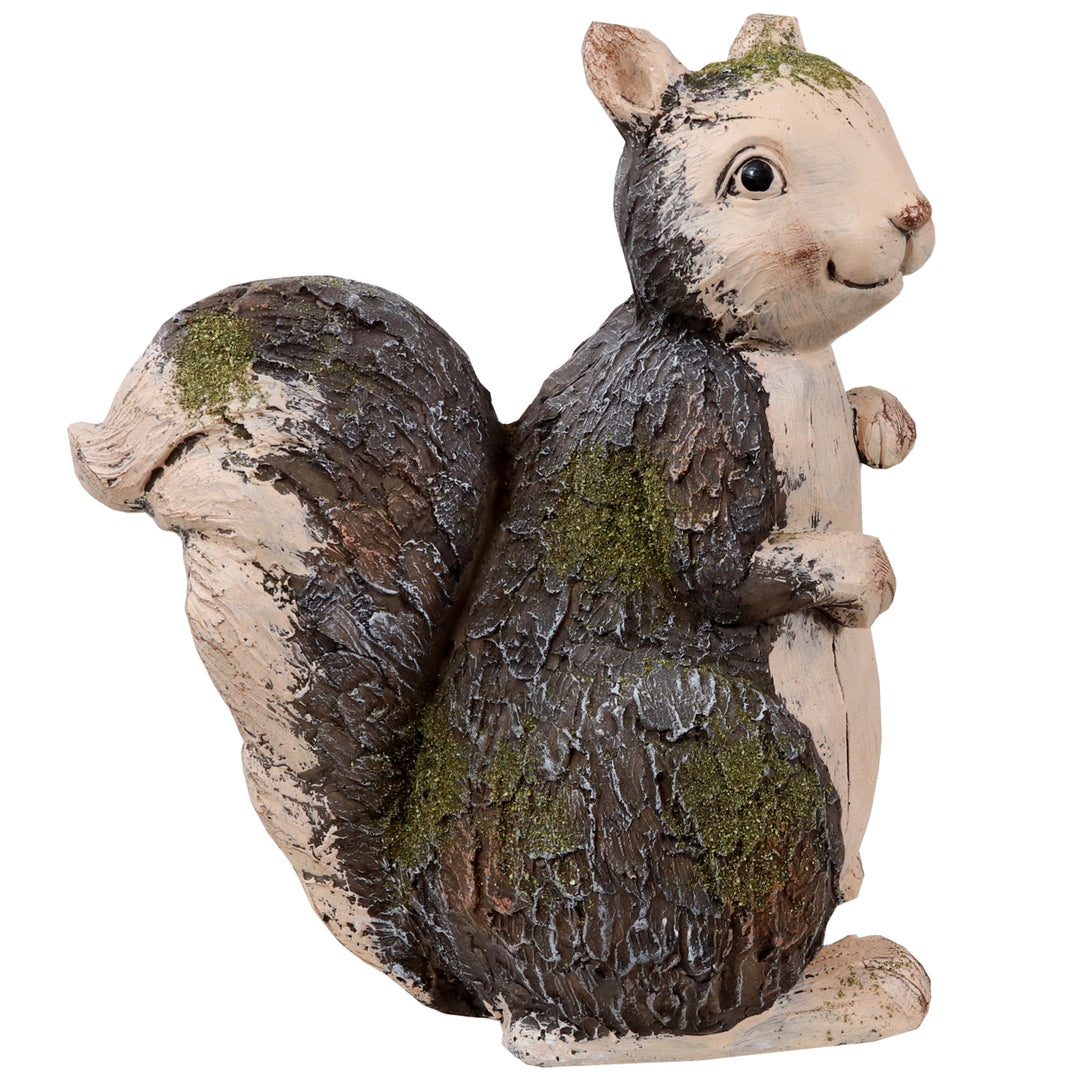 Sunnydaze Silas the Woodland Squirrel MGO Indoor/Outdoor Statue - 13 in Image 9