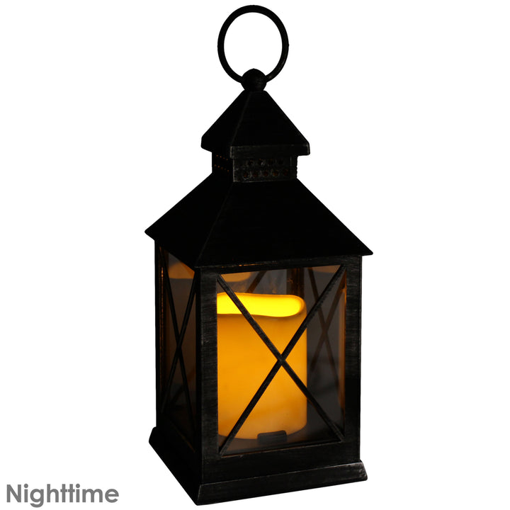 Sunnydaze Yorktown Indoor Battery-Powered Candle Lantern - 10 in Image 5