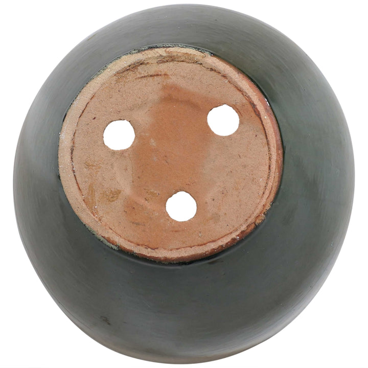 Sunnydaze 13 in Resort High-Fired Glaze Ceramic Planter - Forest Lake Green Image 8