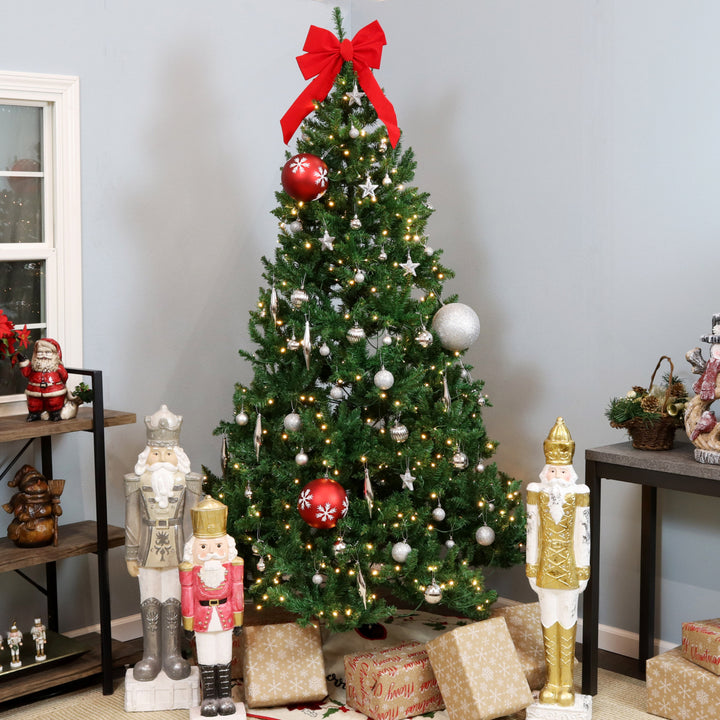 Sunnydaze Tannenbaum Indoor Unlit Artificial Christmas Tree - 7 ft Image 4