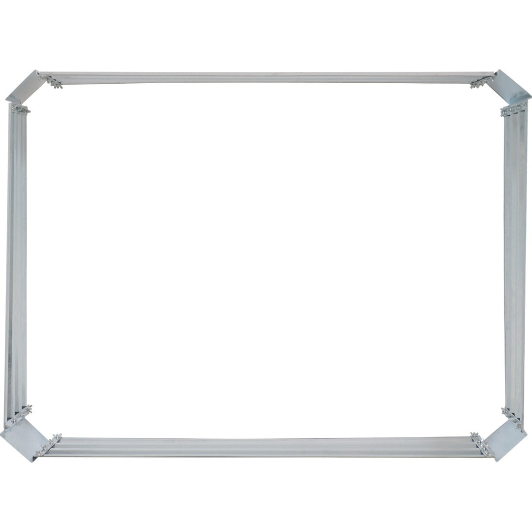 Sunnydaze Galvanized Steel Rectangle Raised Garden Bed - 47 in - Silver Image 11