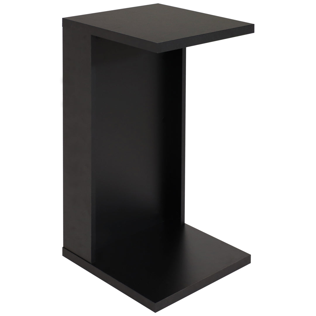 Sunnydaze 2-in-1 Multi-Use Accent Side Table - Black Image 10