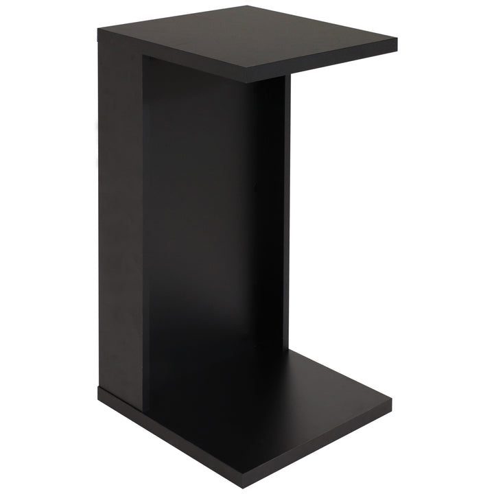 Sunnydaze 2-in-1 Multi-Use Accent Side Table - Black Image 10