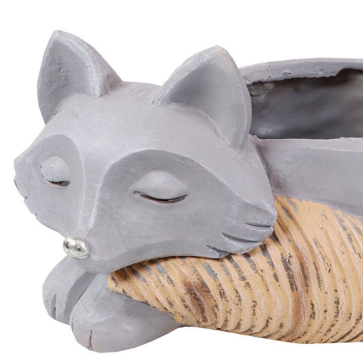 Sunnydaze Magnesium Oxide Finley the Fox Indoor Plater Statue - 8 in Image 11