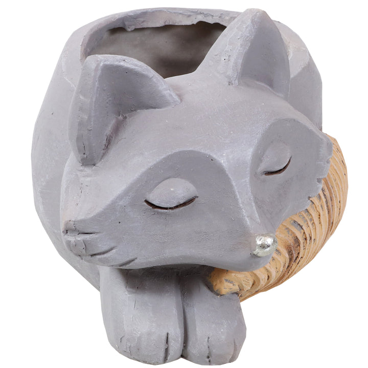 Sunnydaze Magnesium Oxide Finley the Fox Indoor Plater Statue - 8 in Image 9