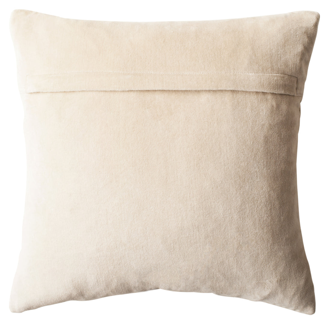 SAFAVIEH Dash Cowhide Pillow White PLS222A-1818 Image 3