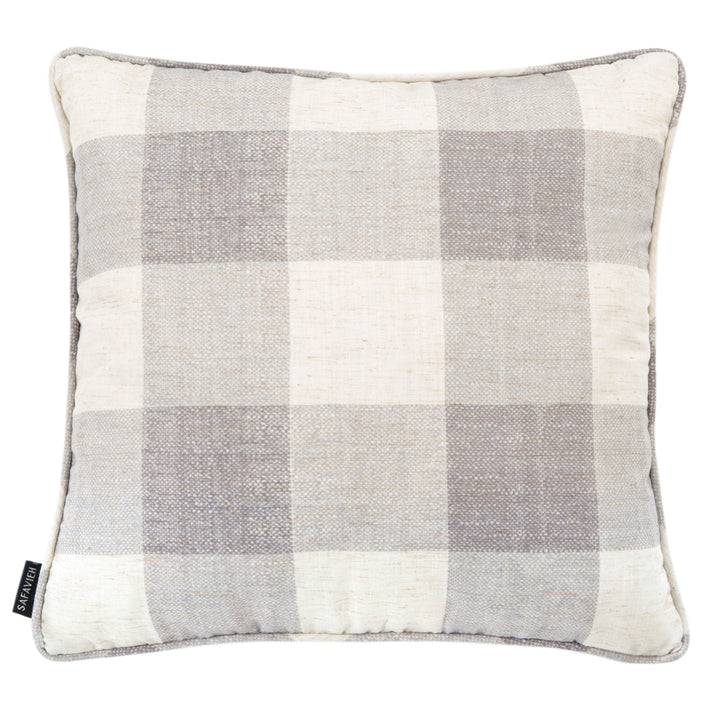 SAFAVIEH Fernla Pillow Grey / White PLS7184B-1818 Image 2