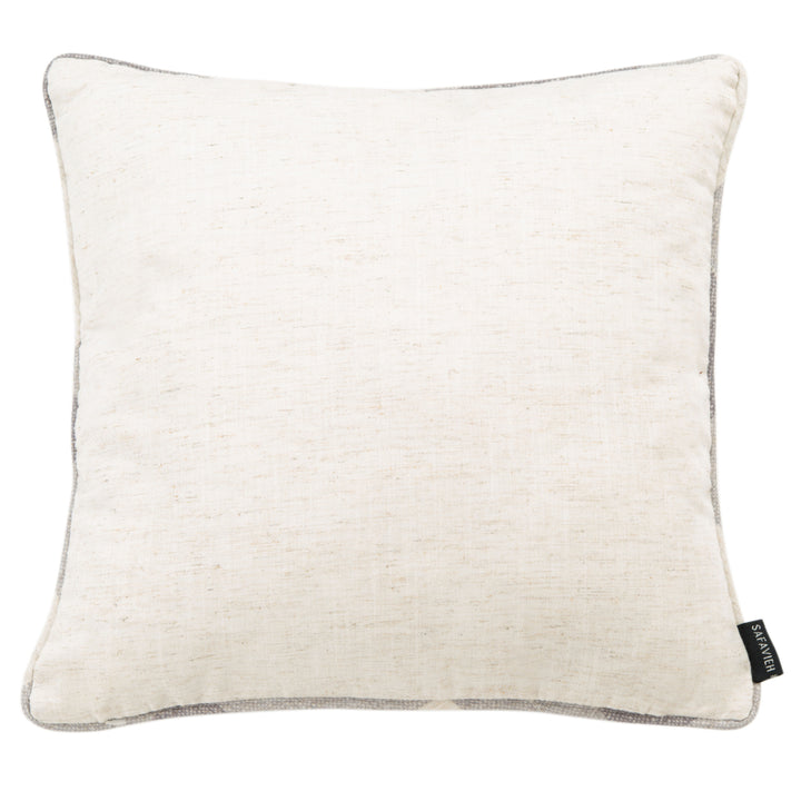 SAFAVIEH Fernla Pillow Grey / White PLS7184B-1818 Image 3