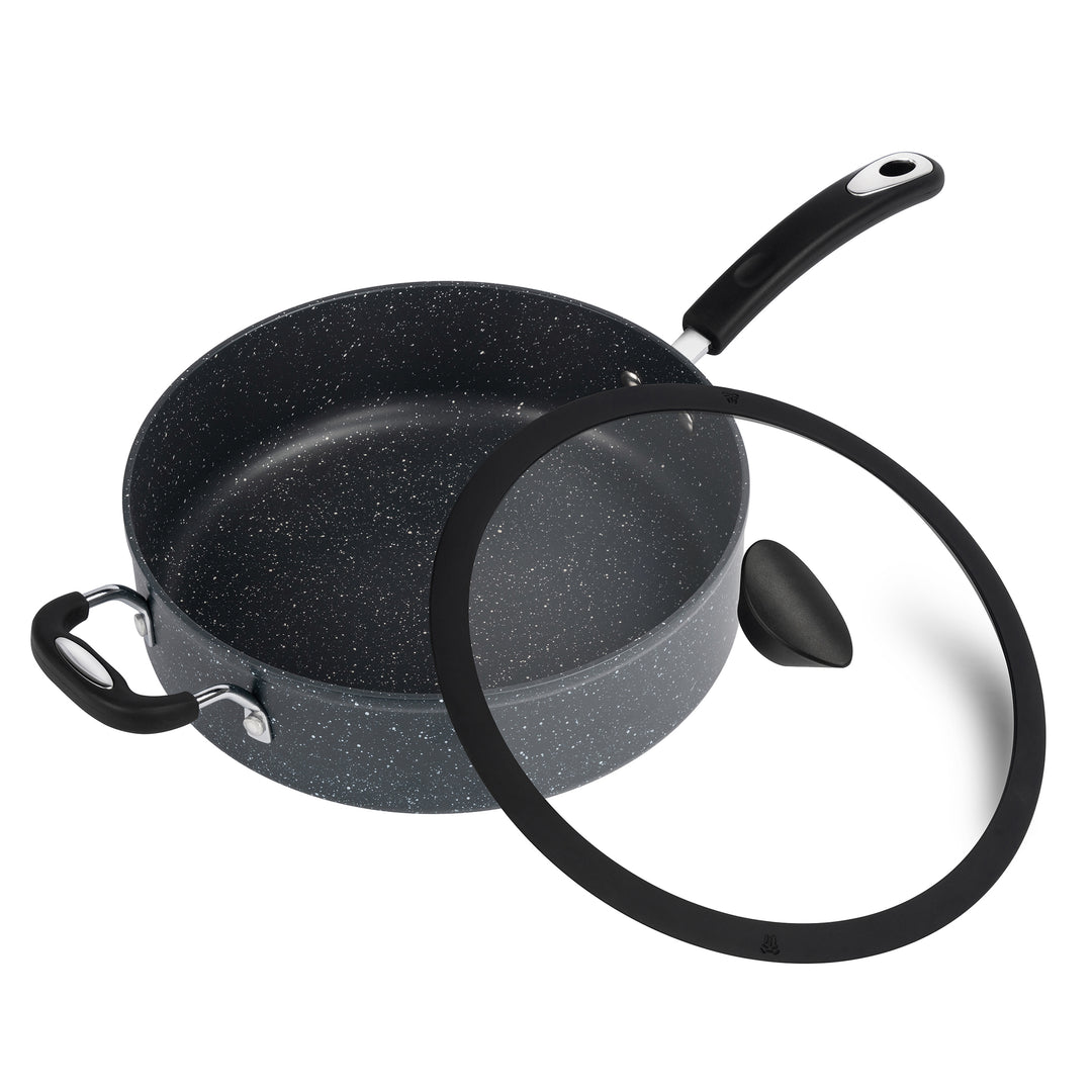 Ozeri All-In-One Stone Sauce Pan 5L Non-Stick Eco-Friendly German Coating Image 4