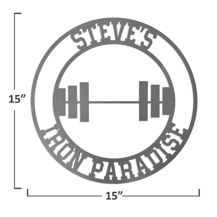 Every Rep Counts Gym Signs - 3 Styles - Metal Wall Home Gym Decor Image 11
