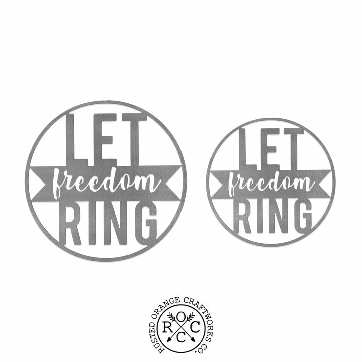 Let Freedom Ring - Rectangle or Circle Patriotic Fourth of July Image 7