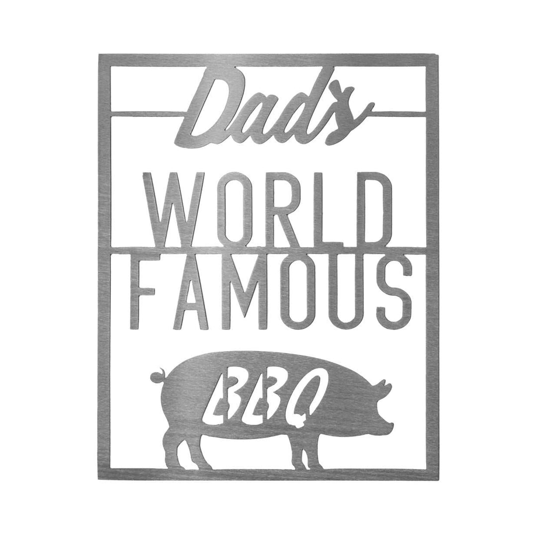 Mens BBQ Signs - 2 Styles - Personalized Outdoor Hanging Barbecue Signs Image 3
