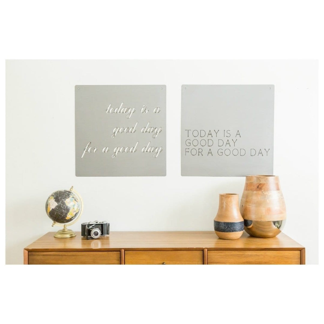 Good Day Sign - 2 Styles - Modern Inspirational Wall Art Decor Image 7