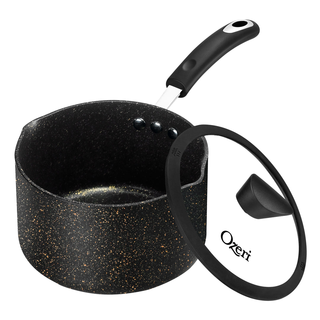 Ozeri All-In-One Stone Saucepan 1.5L 3.0L Non-Toxic German Coating Induction Image 7