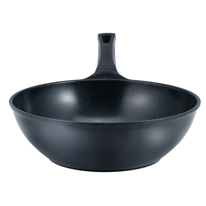 Ozeri Green Ceramic Non-Stick Wok 100% PTFE PFOA Free Scratch Resistant 11" Image 1