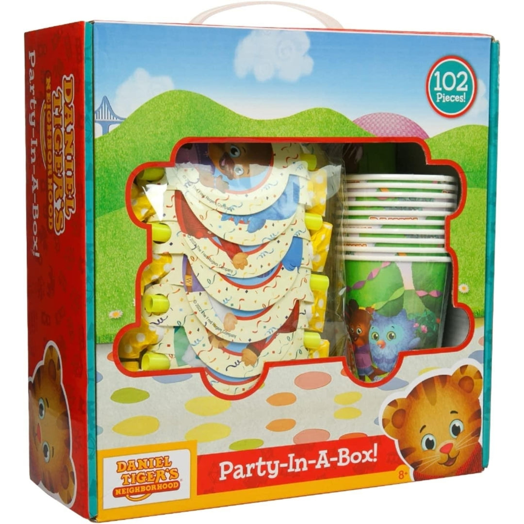 Mighty Mojo Daniel Tiger Party In A Box Serves 10 Birthday Decor Decorate Image 2