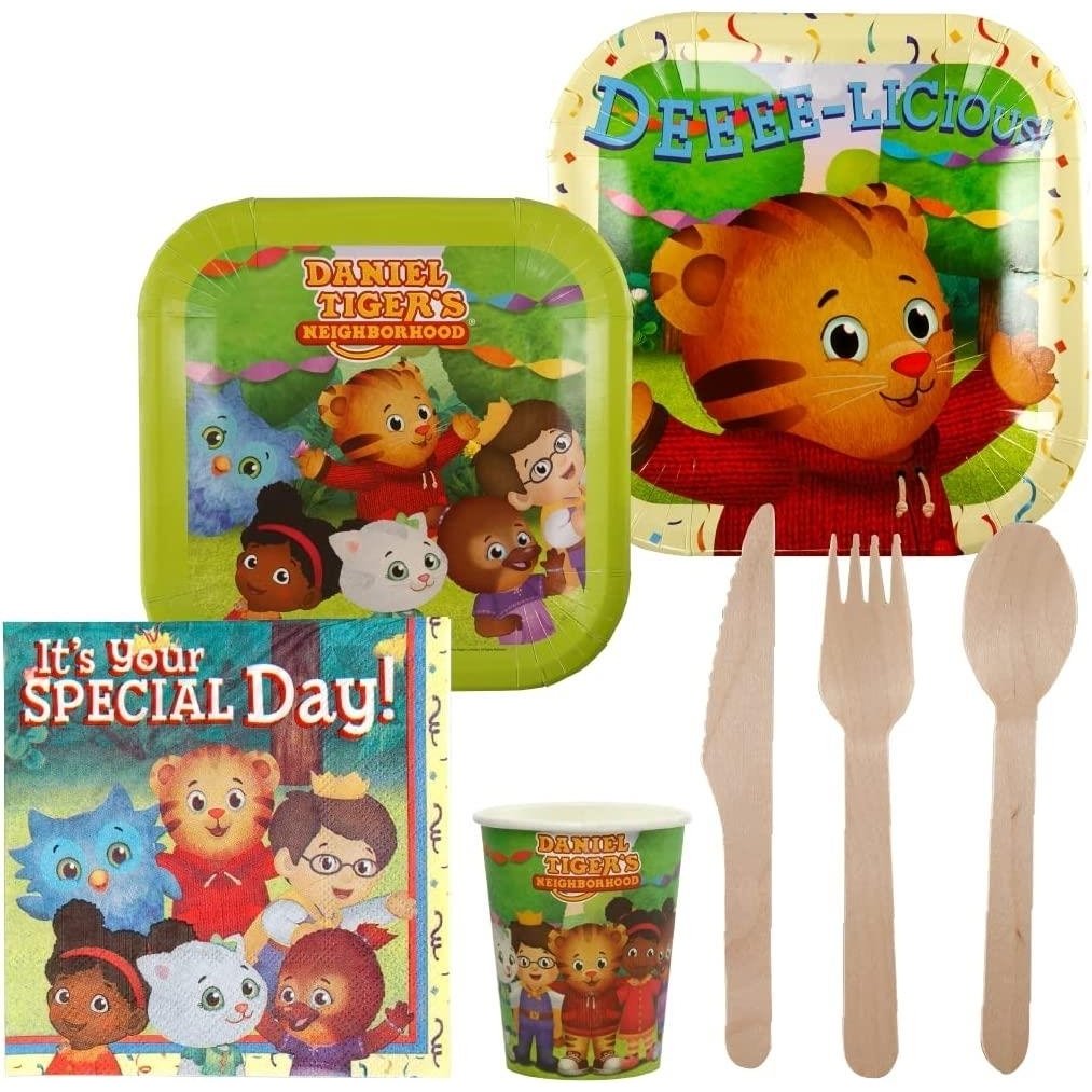 Mighty Mojo Daniel Tiger Party In A Box Serves 10 Birthday Decor Decorate Image 4