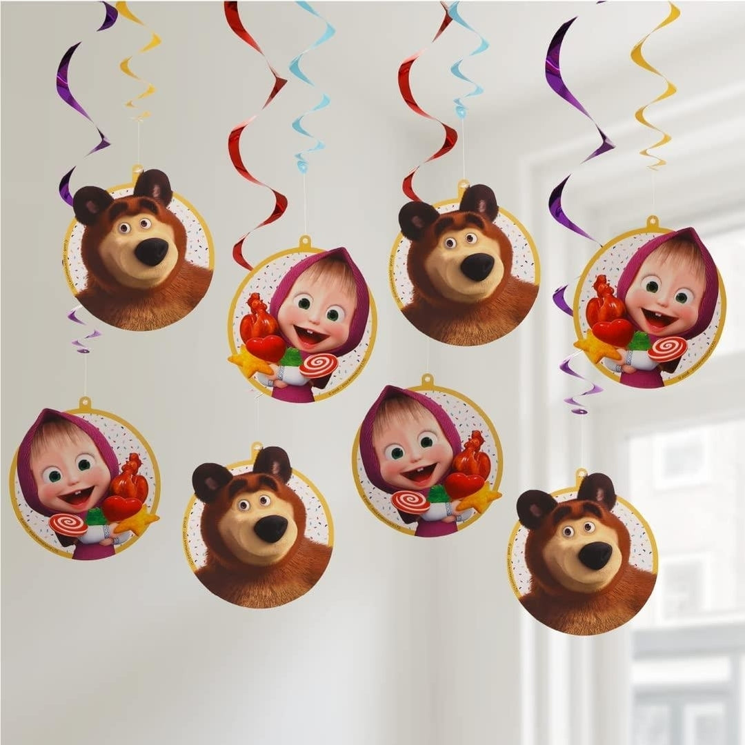 Masha and The Bear Party In A Box Cartoon Birthday Favor Boxes Decor Mighty Mojo Image 7