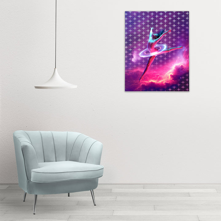 5D Celestial Dancer Wall Art - Matashi 16 x 20 inch 5D Art Print with Strong Polycarbonate Panel and Bright Colors - Image 3