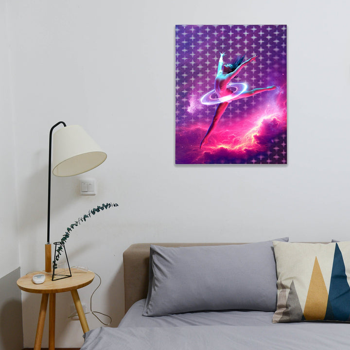 5D Celestial Dancer Wall Art - Matashi 16 x 20 inch 5D Art Print with Strong Polycarbonate Panel and Bright Colors - Image 7