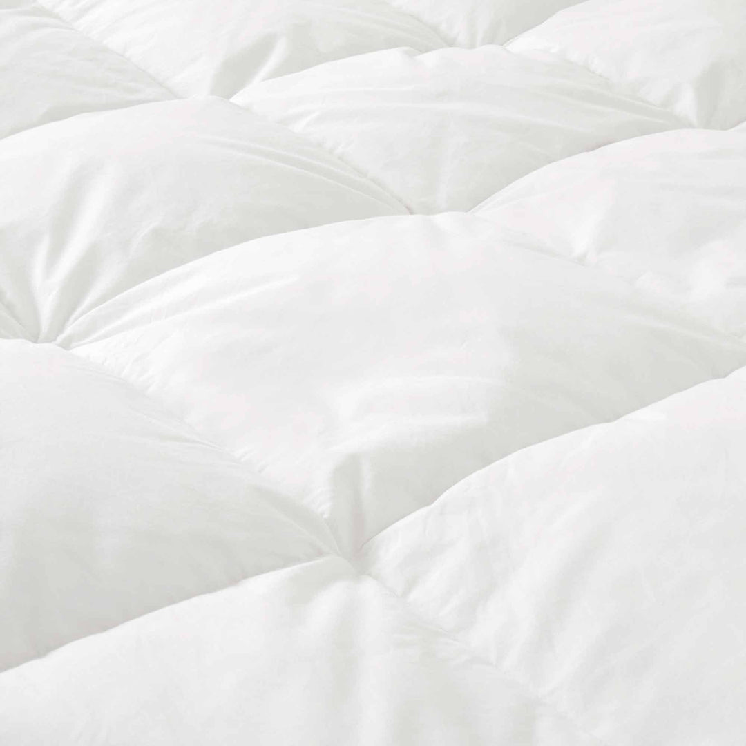 White Goose Down and Ultra Feather Comforter for Winter, Heavy Weight Comforter Image 4