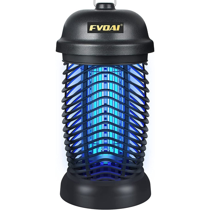 FVOAI Bug Zapper Outdoor, Electronic Mosquito Zapper Fly Zapper for Outdoor and Indoor (Black) Image 1