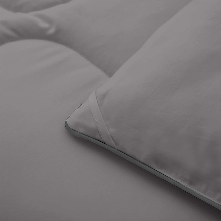 All Season Satin Down Alternative Comforter Set with Pillow Shams Image 6