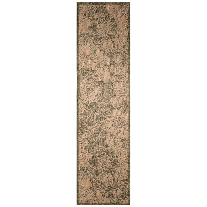 Liora Manne Carmel Botanical Indoor Outdoor Area Rug Green Image 5