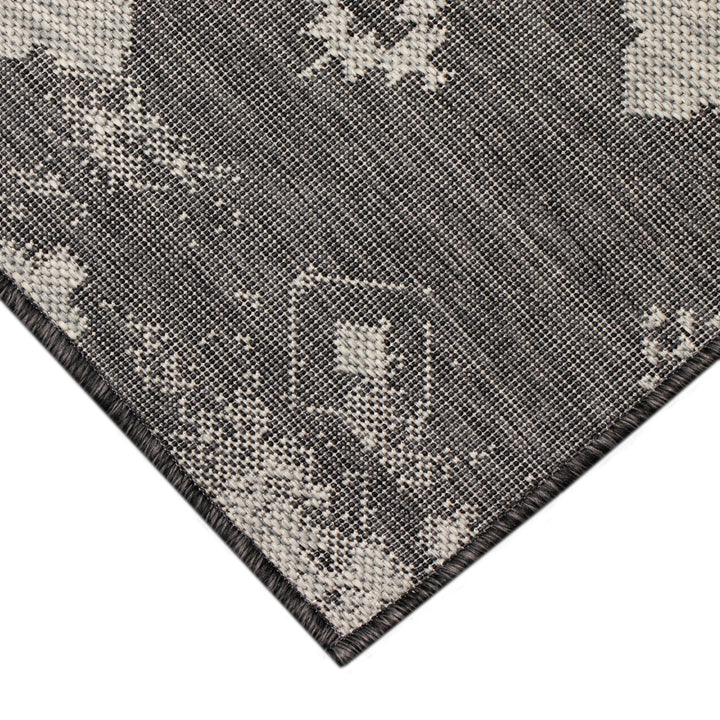 Liora Manne Carmel Porto Indoor Outdoor Area Rug Black Image 9