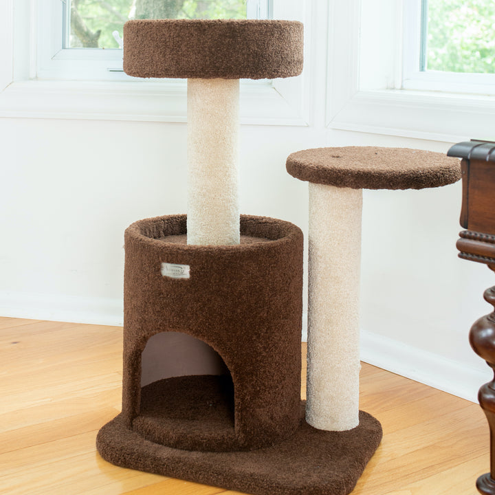 Armarkat Carpeted Cat Tree, Real Wood Cat Activity Center F3005 Image 7