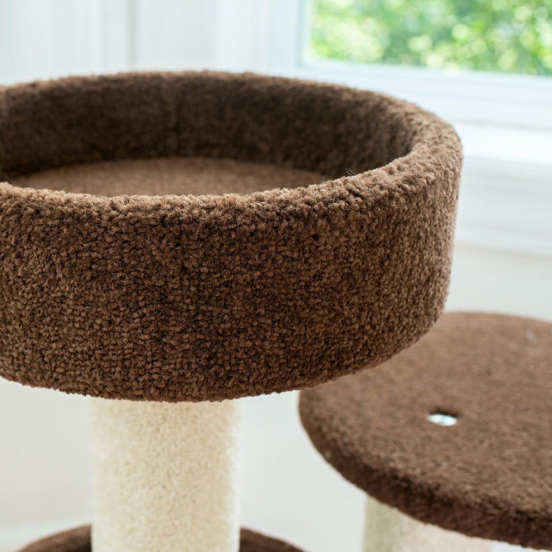 Armarkat Carpeted Cat Tree, Real Wood Cat Activity Center F3005 Image 8