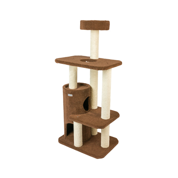 Armarkat Real Wood 3-Level Carpeted Cat Tree Condo, Kitten Climber F5602 Image 3