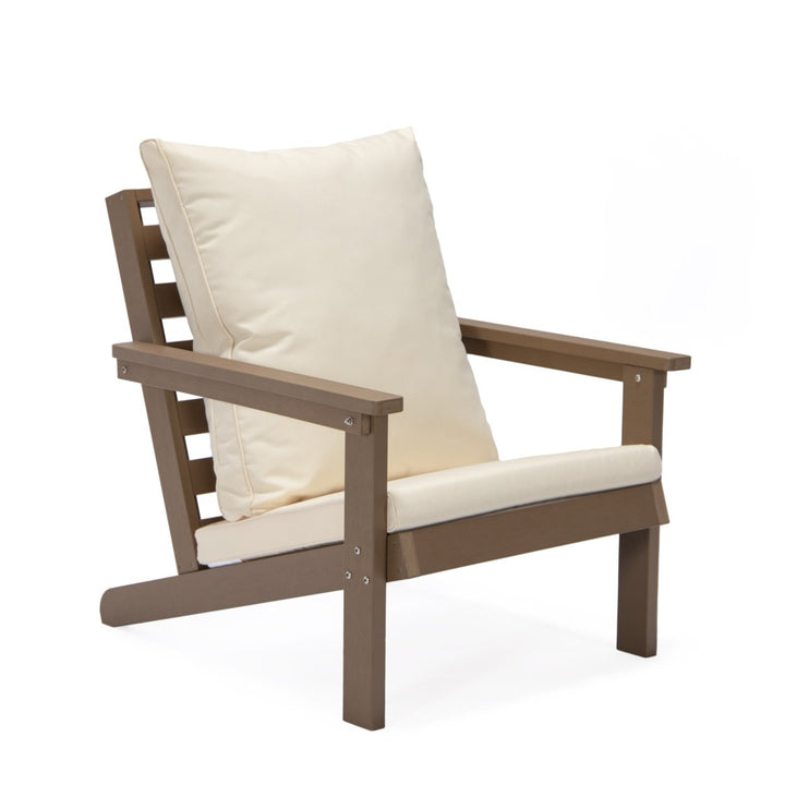 Lavender Outdoor 4pc Seating Group, Teak Image 6