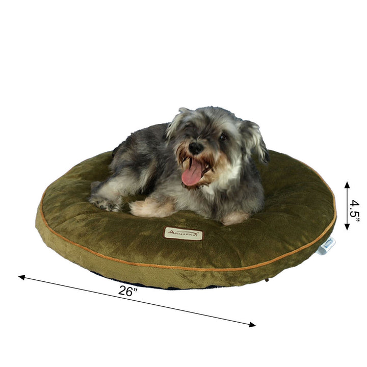 Armarkat M04CHL Sage Green Pet Bed Pad Waterproof Poly Fill Cushion 25x25x3.5 Image 2