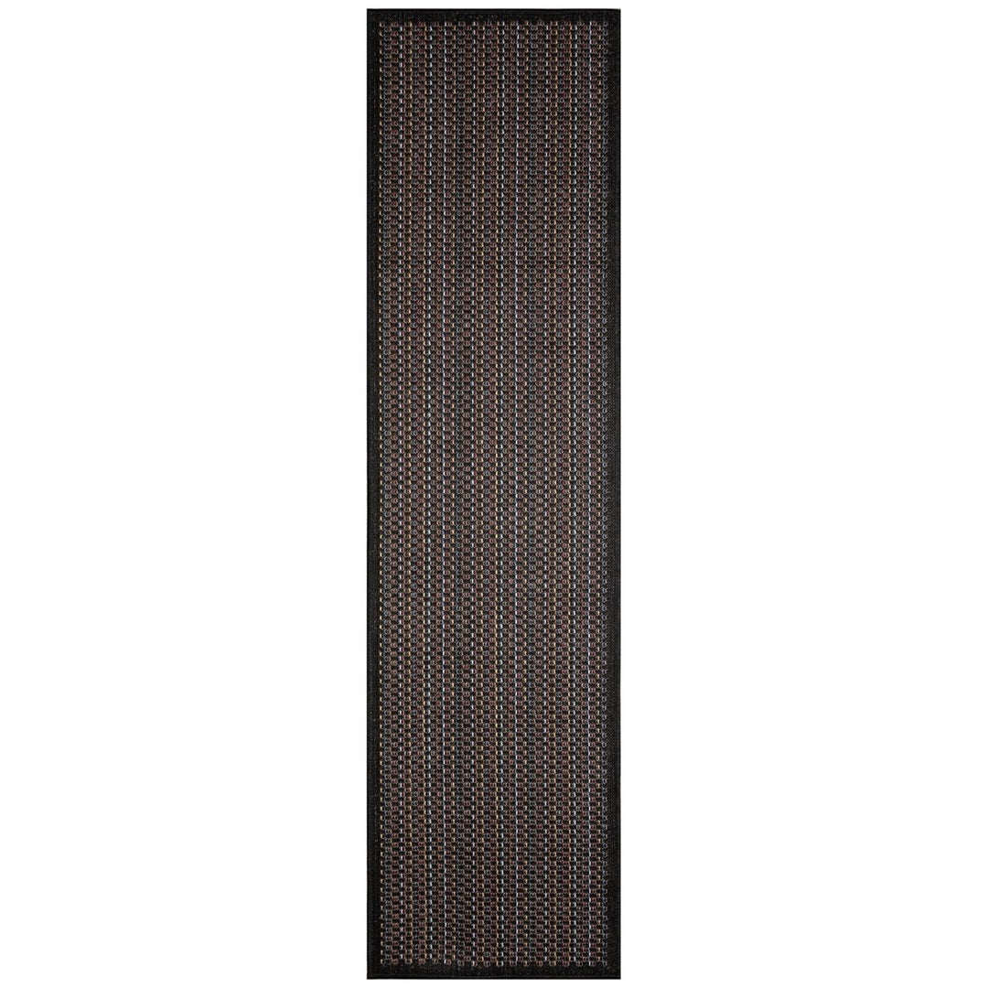 Liora Manne Avena Area Rug Midnight Indoor Outdoor 5x7 Power Loomed Durable Image 1