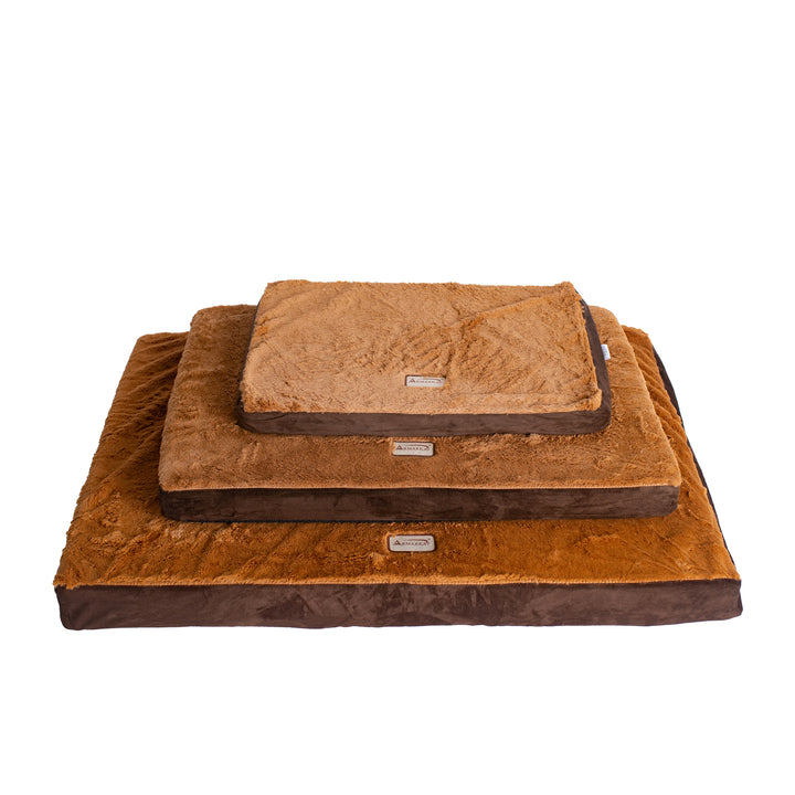 Armarkat M06 Large Memory Foam Orthopedic Pet Bed Mocha Earth Brown 39x28 Inches Image 5