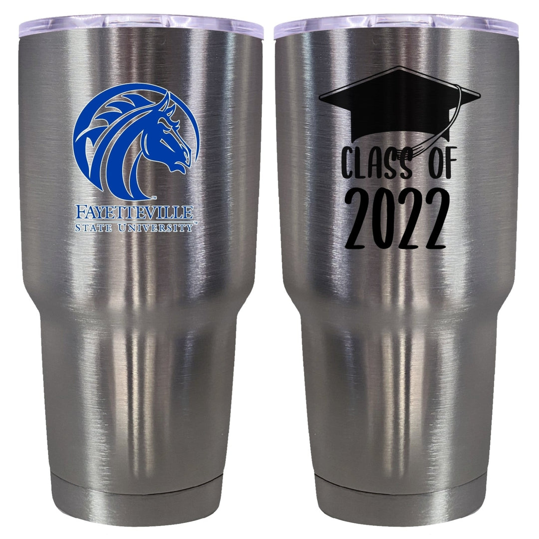 Fayettville State University Graduation Insulated Stainless Steel Tumbler Image 1