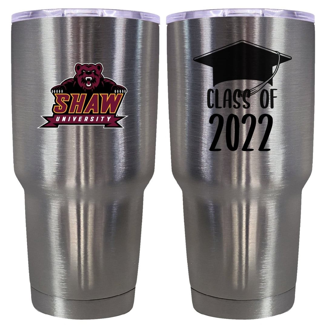 Shaw Univeristy Bears Graduation Insulated Stainless Steel Tumbler Image 1