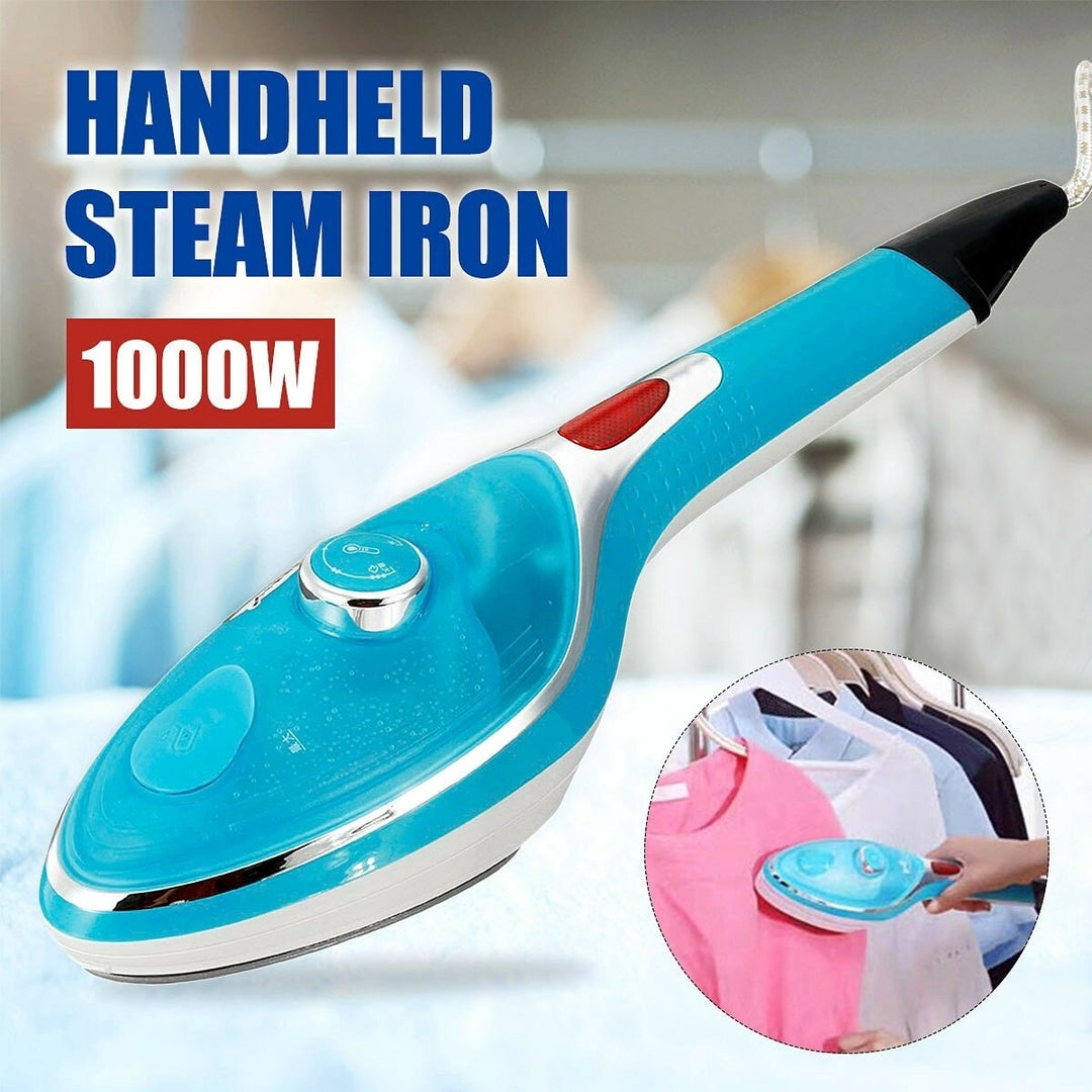 2 in 1 Flat Hanging Handheld Steam Iron Eletric Mini Iron 1000W High Temperature Sterilization Visible Water Tank 220V Image 4