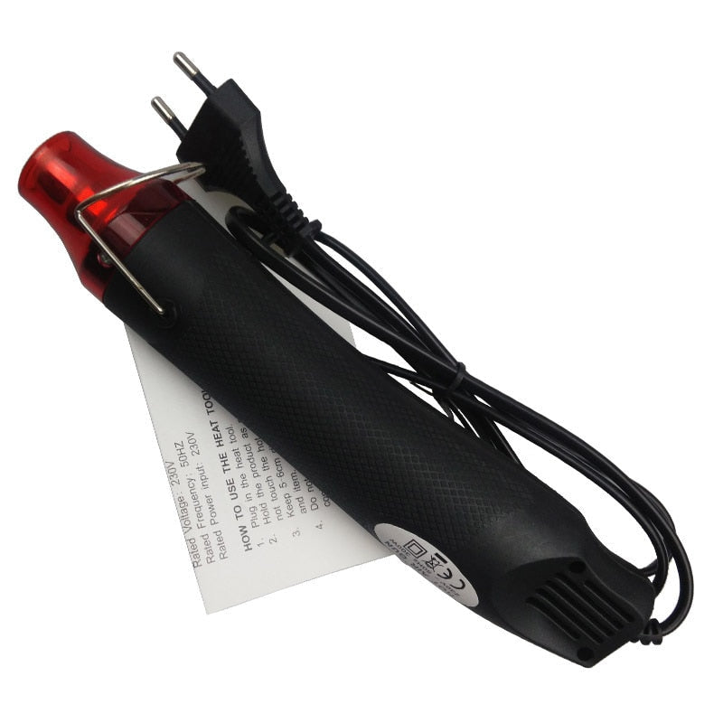 300W Electric Hot Air Gun Heat With Supporting Seat DIY Tool 110-220V Image 2