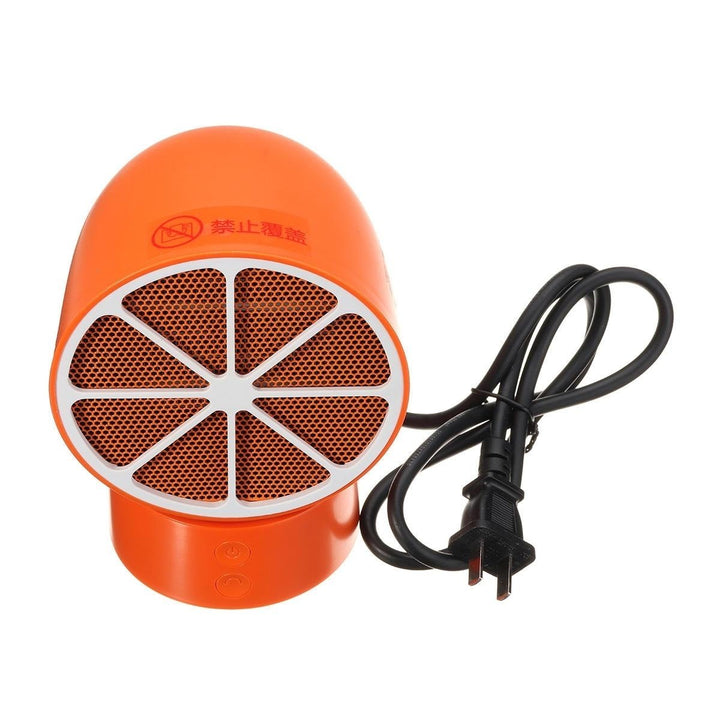 350W Electric Winter Warmer Heater Office Home Desktop Fan Space Ceramic Heater 220V Image 5