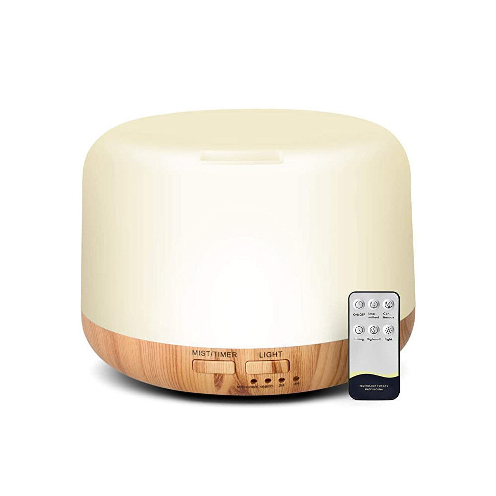 300ml Aroma Diffuser Humidifier with colorful Light Timing Function Low Noise for Home Office Car 220V Image 1