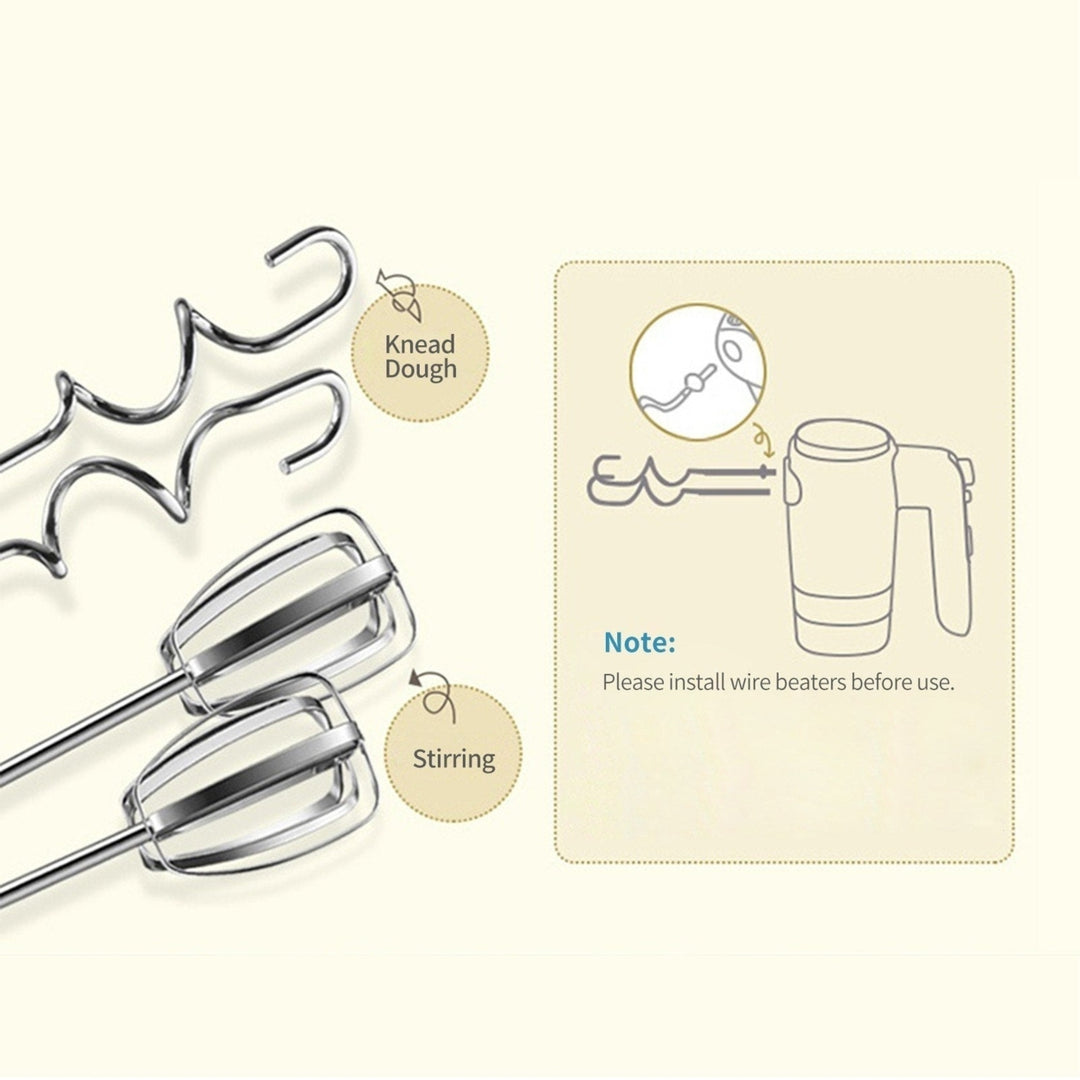 300W Electric Egg Beater 220V Image 4