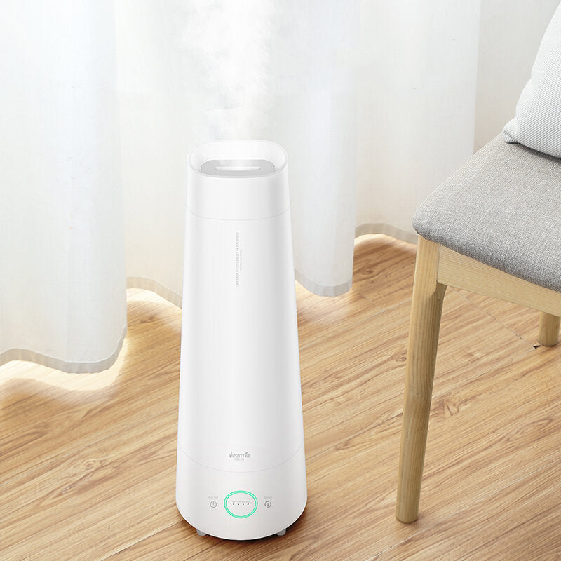 4L Large Water Capacity Humidifier Smart Touch Floor-standing Desktop Dual-use Aromatherapy for Home Bedroom Living Room Image 1