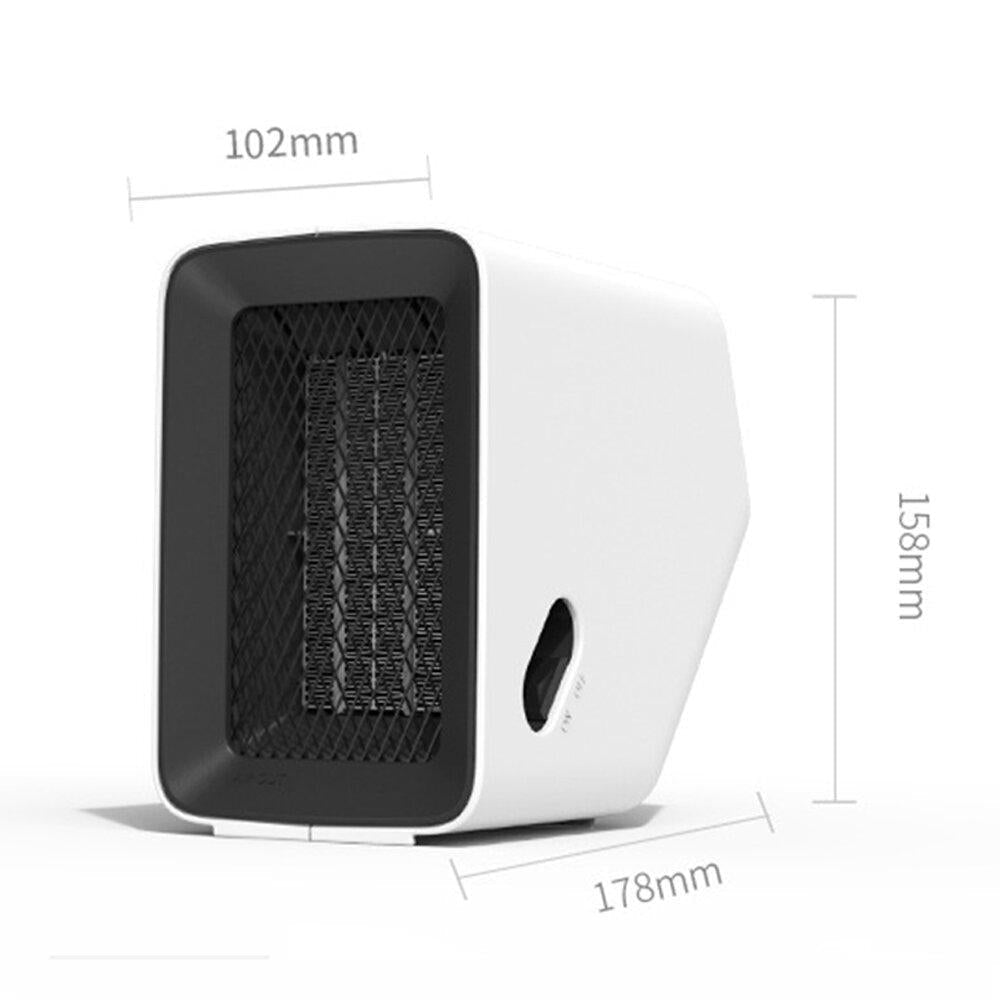 500W Portable Mini Heater PTC Ceramic Heating 50 Elevation Angle Warm Air Blower for Home Office 220V Image 4