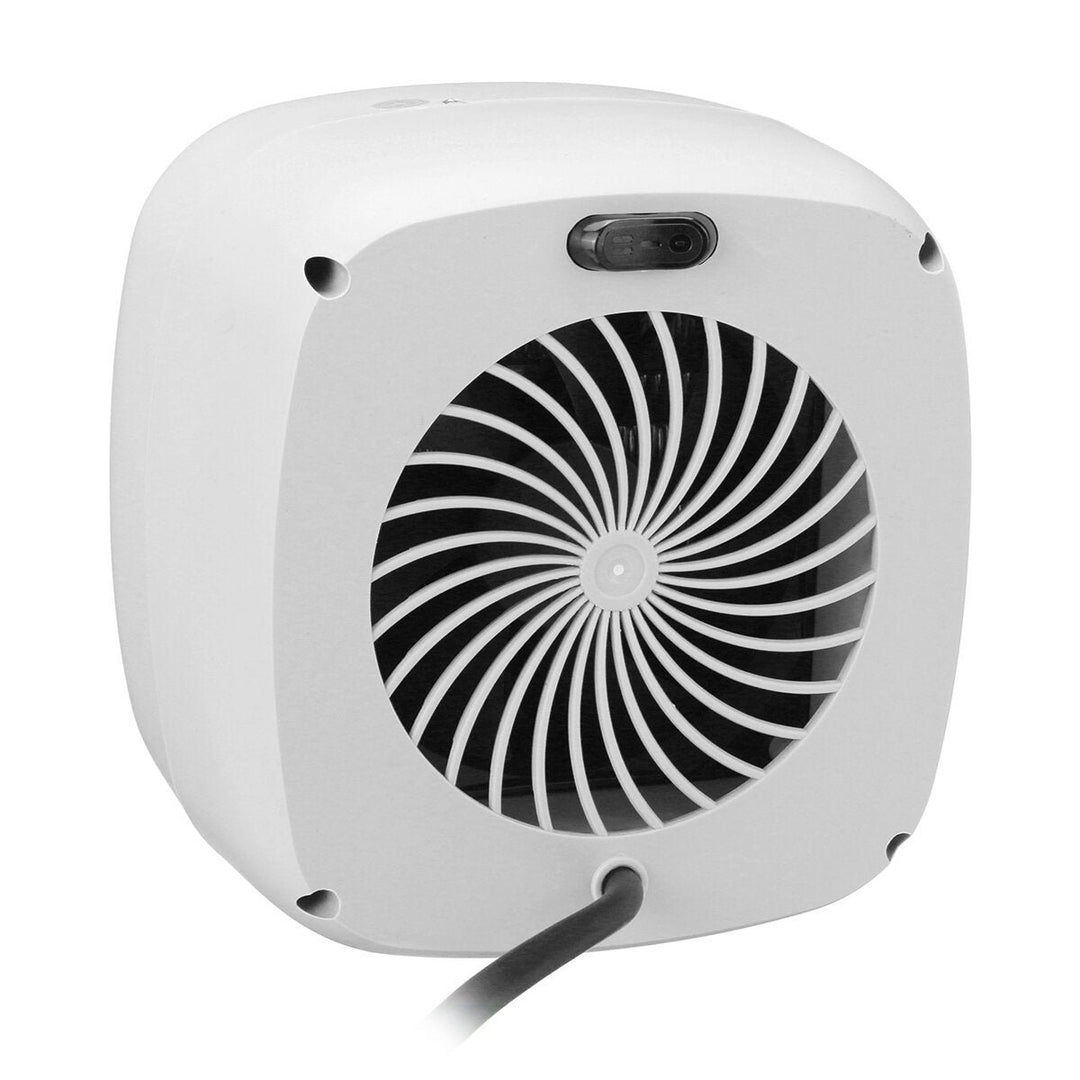 400W Mini Desktop Negative Ion Electric Heater Warm Air Blower Low Noise for Home Office 220V Image 4