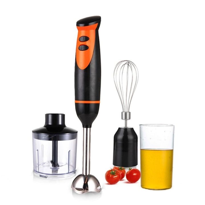 4-in-1 Multi-functional Hand Stick Blender Stainless Steel 220V Image 1