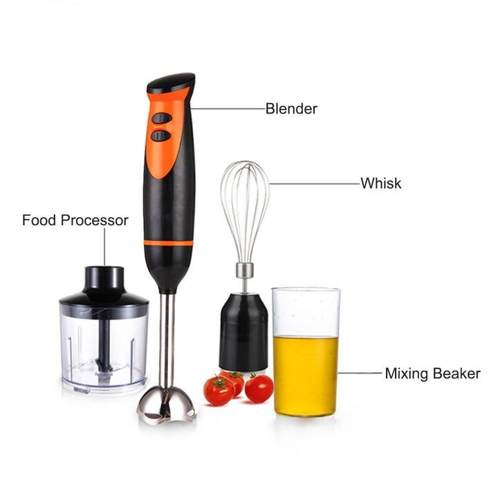 4-in-1 Multi-functional Hand Stick Blender Stainless Steel 220V Image 5